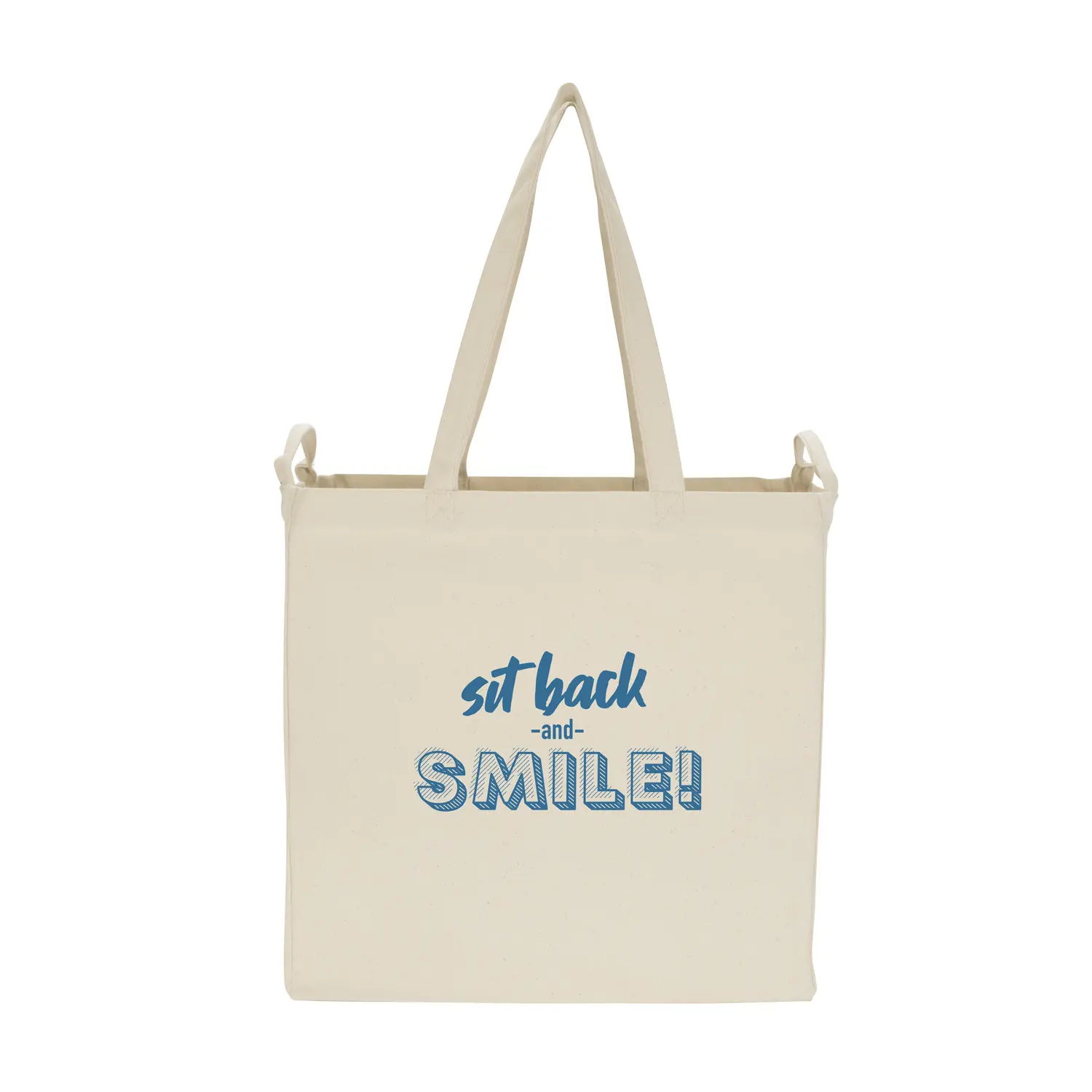Double Handle Cotton Tote Bag