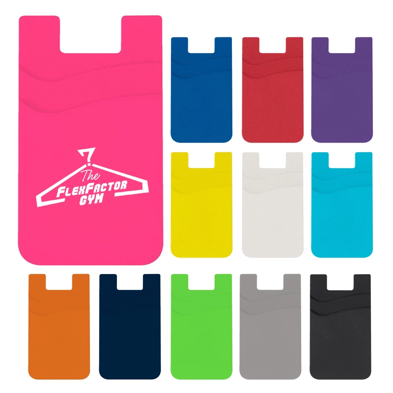 Double Pocket Silicone Smart Wallet