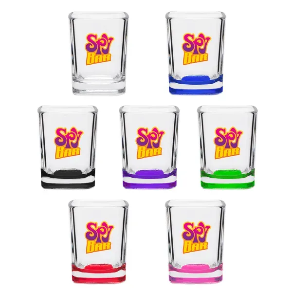 Drink Up 2 oz Square Shot Glass