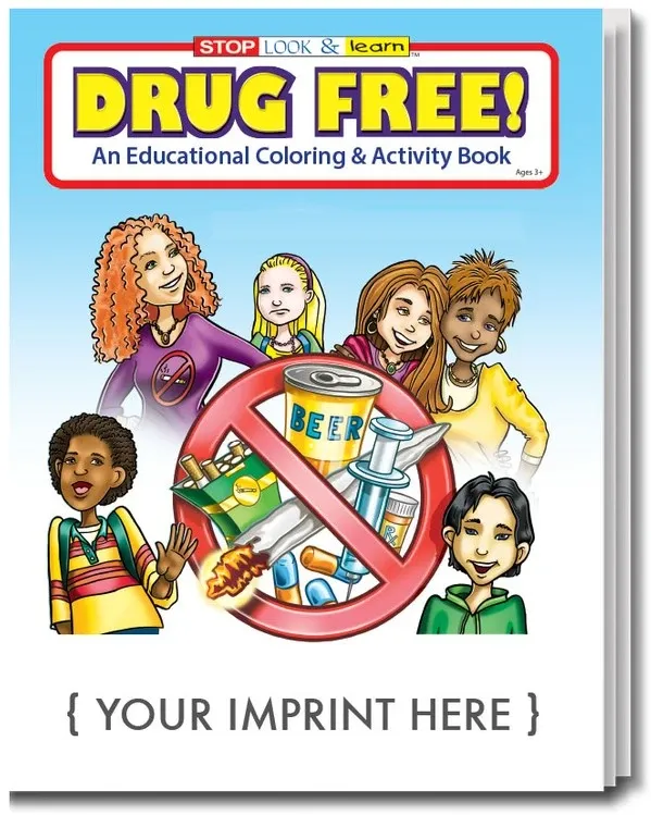 Drug Free Coloring & Activity Book