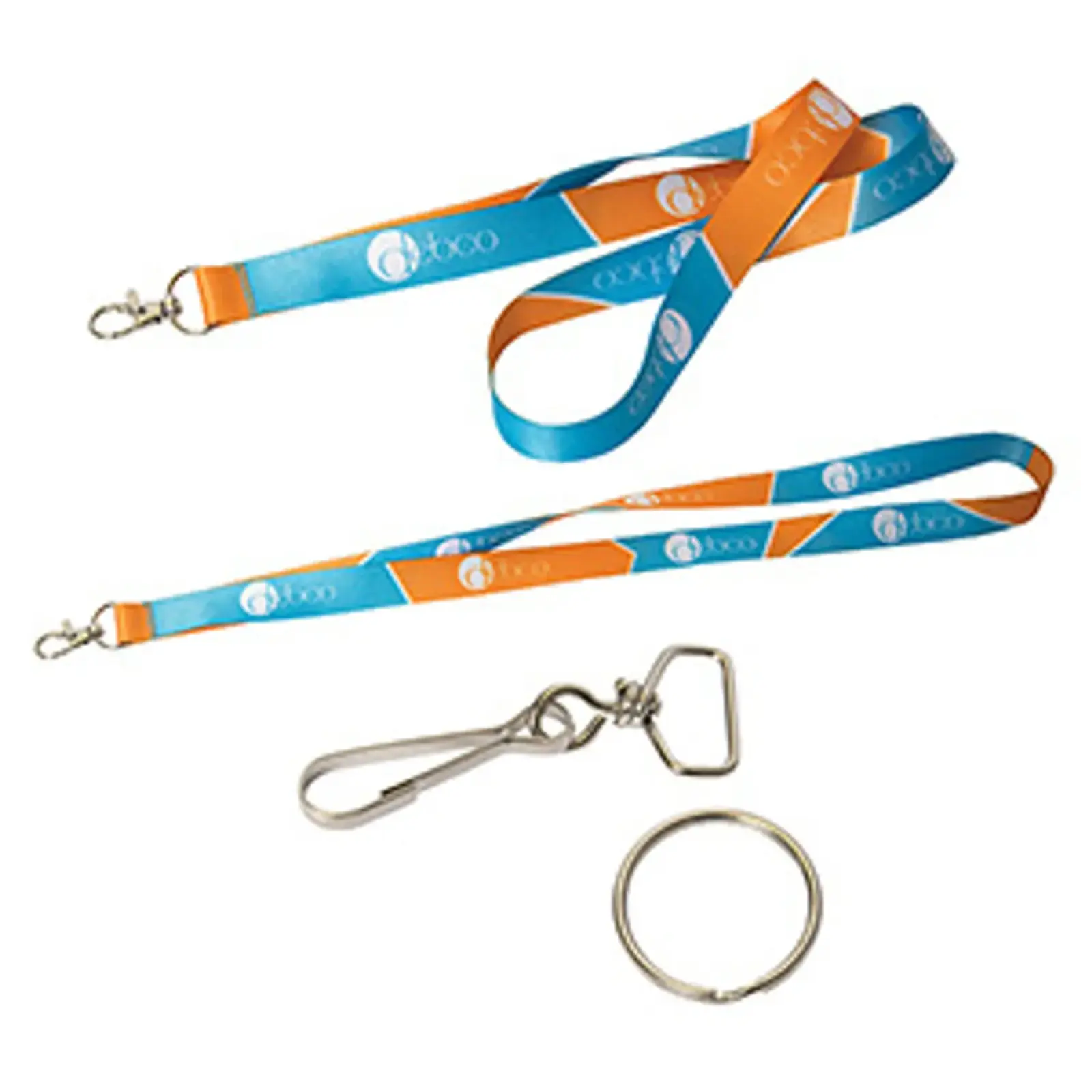 E-Z Import™ 0.5” W Sublimated Lanyard