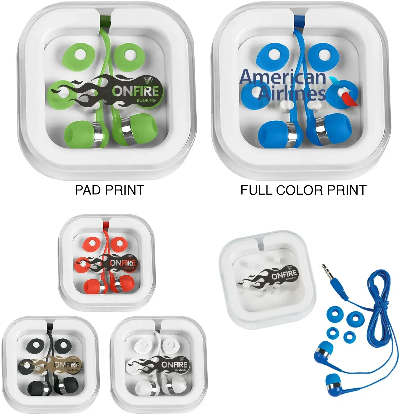 Personalized Ear Buds Set