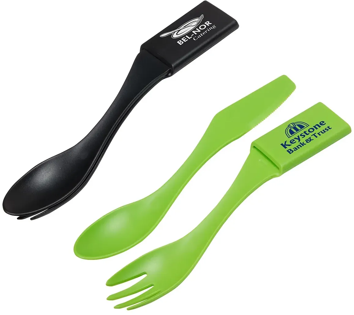 Personalized Salad Picker & Flatware Set