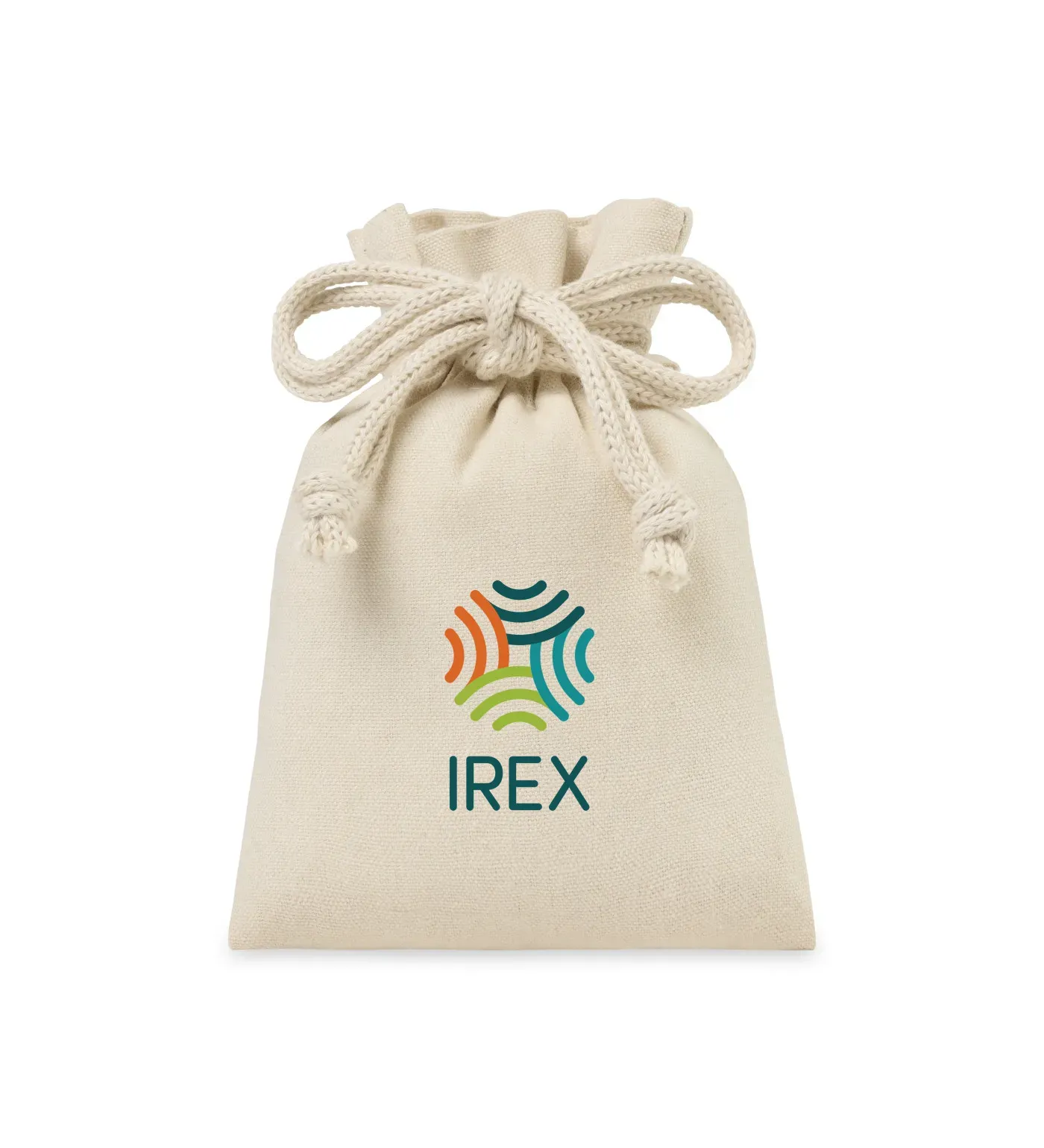 Eco-conscious Canvas Drawstring Gift Bag - Small