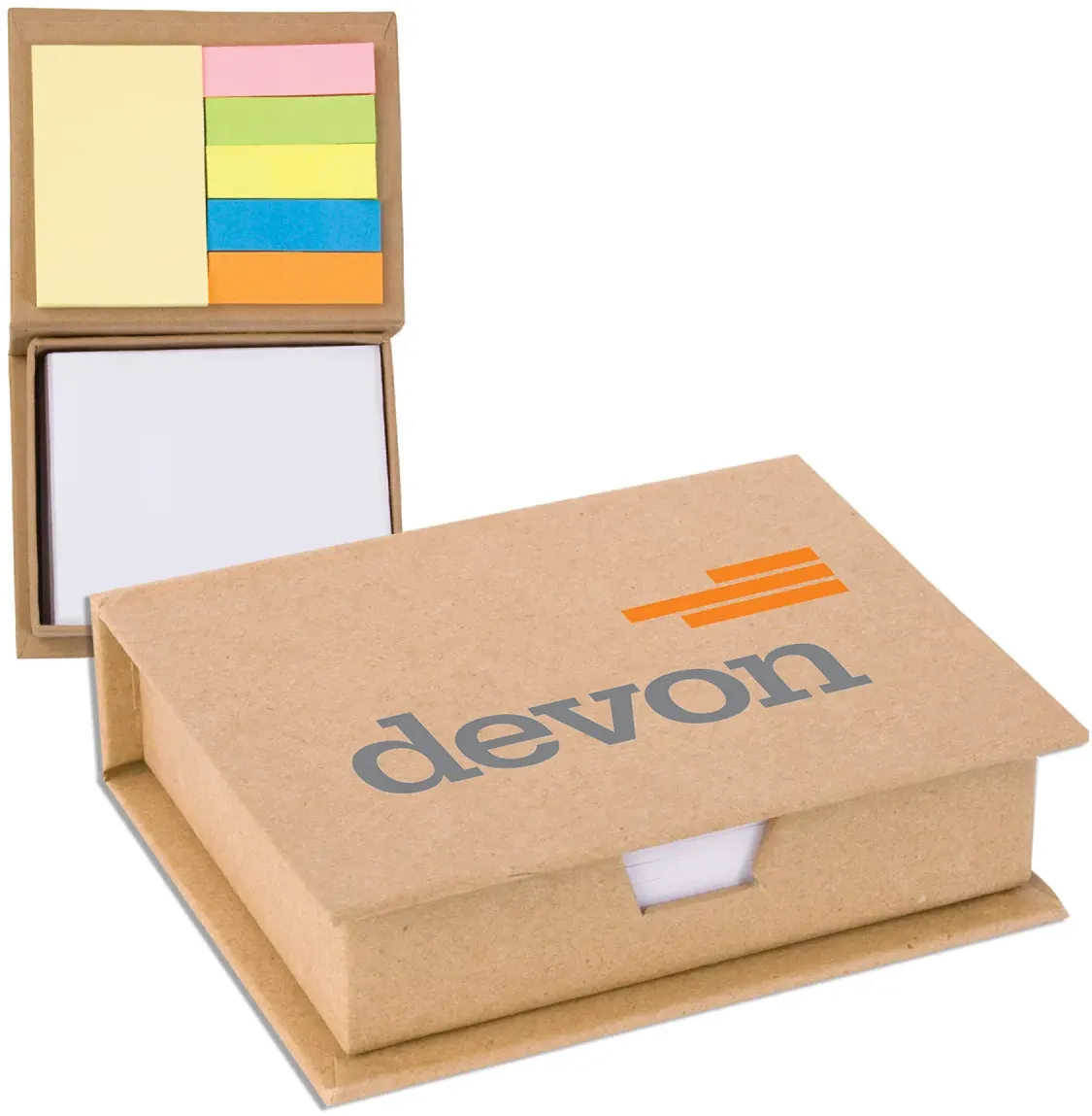 Eco-Recycled Memo Case with Sticky Notes