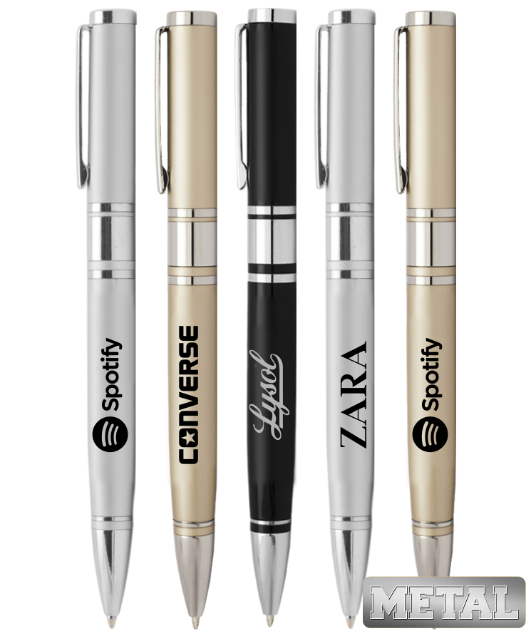 Elegant Ambassador Metal Twister Pens - Promotional Gift