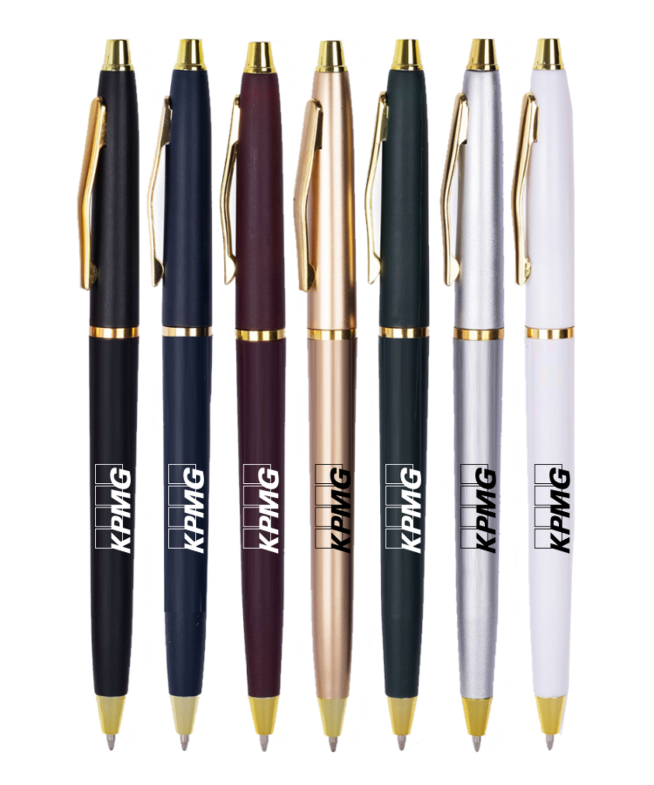 Elegant Gold Twist-Action Peninsula Ballpoint Pen