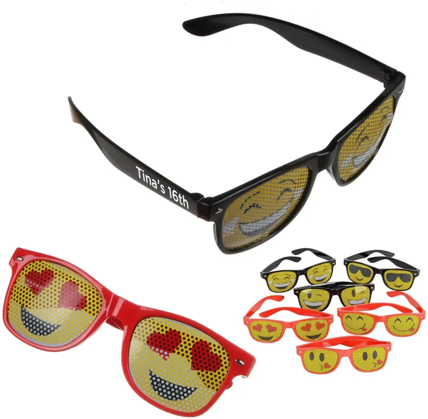 Personalized Emoticon Glasses