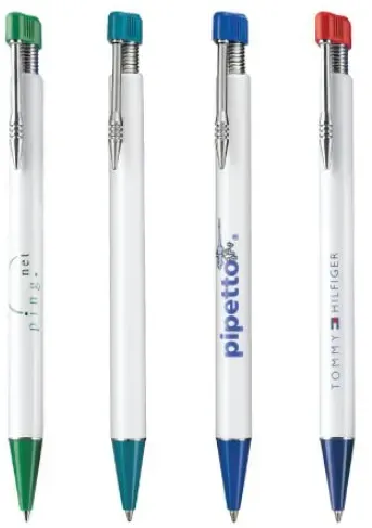 Branded Metal Spring Pen for Corporate Gifting