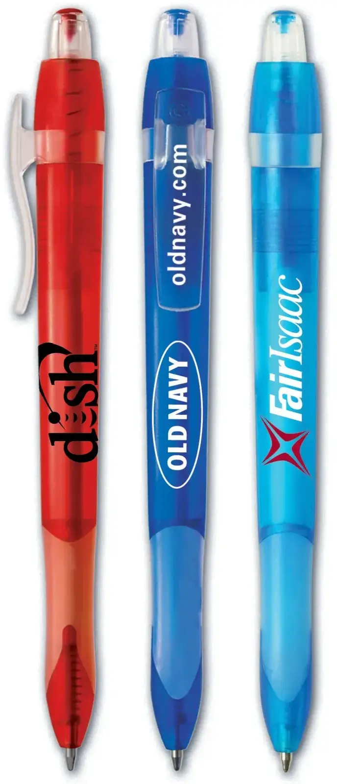 Comfort-Grip Retractable Promotional Pen with Easy-Glide Ink by PPI