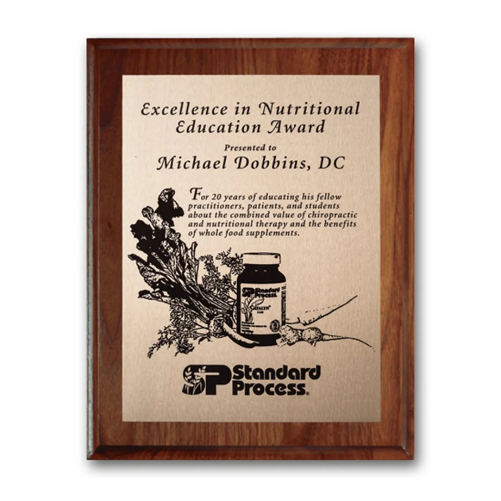 Etch/Oxidized Plaq - Walnut Cove Edge