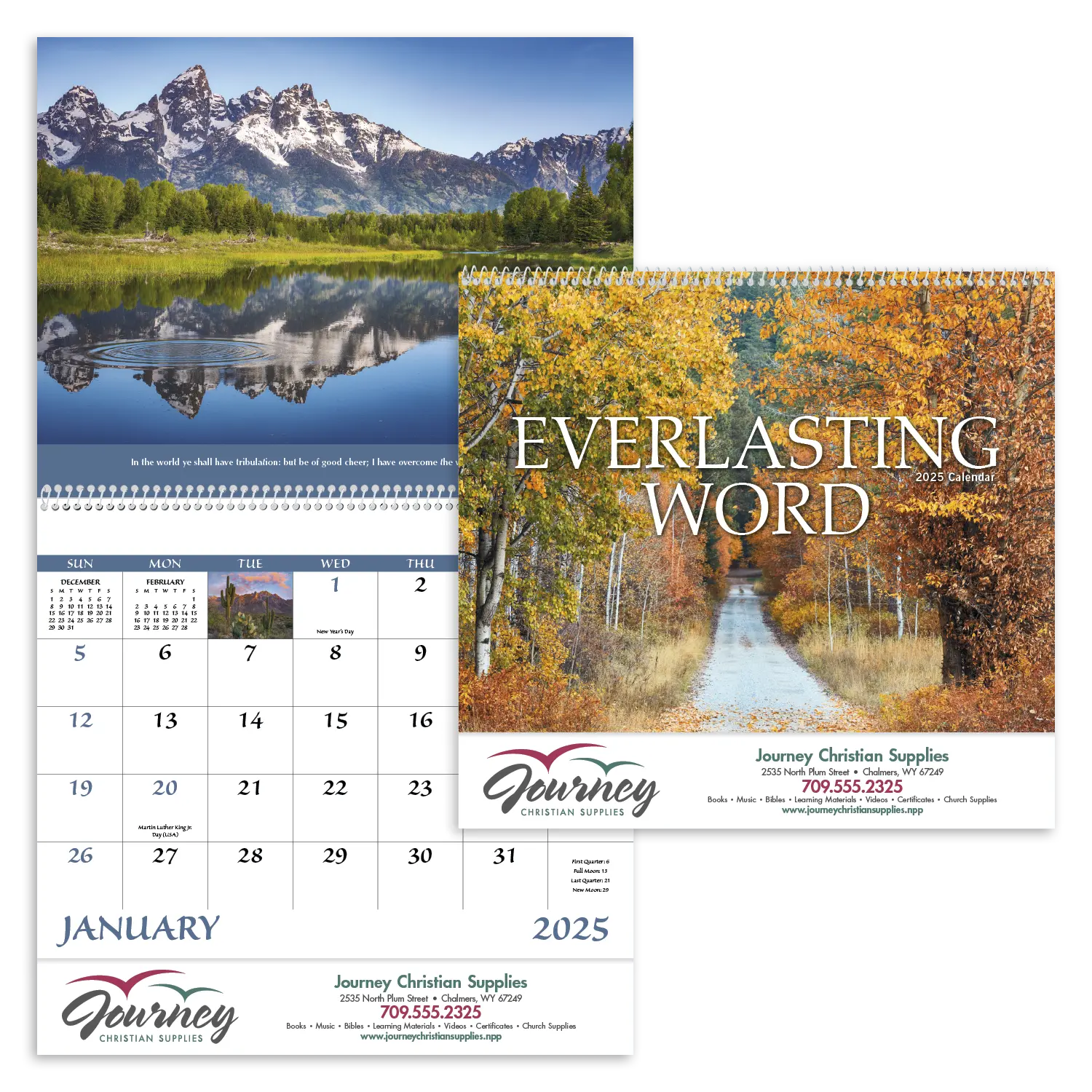 Custom Everlasting Word without Funeral Planner - Spiral