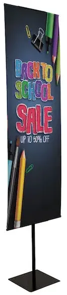 Everyday Heavy-Duty Banner Display Single-Sided Kit