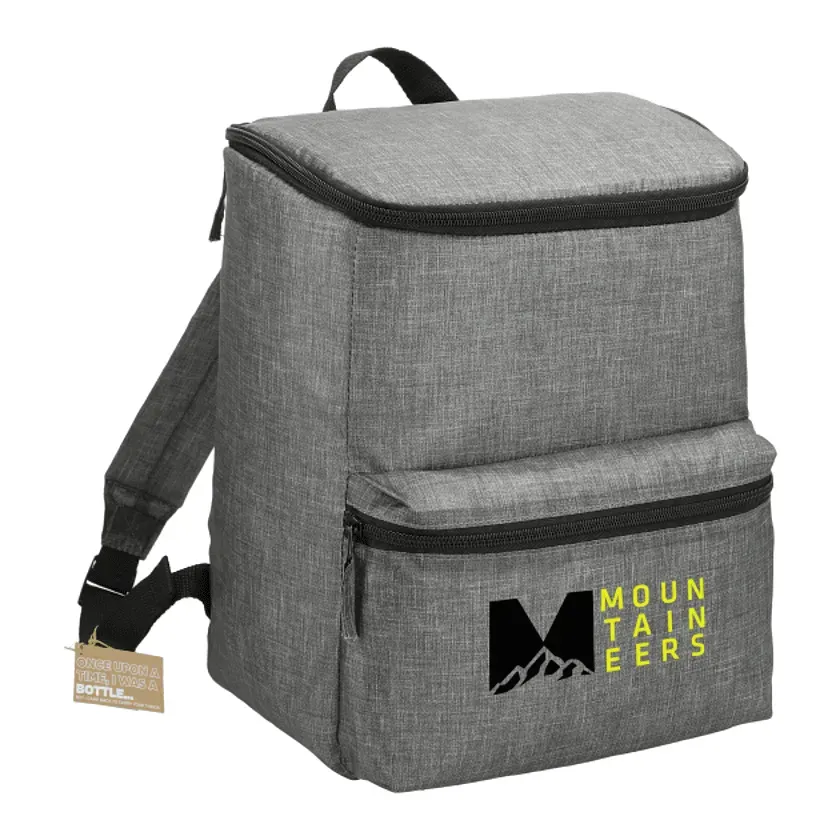 Custom Excursion RPET Cooler Backpack - 20 Can Capacity