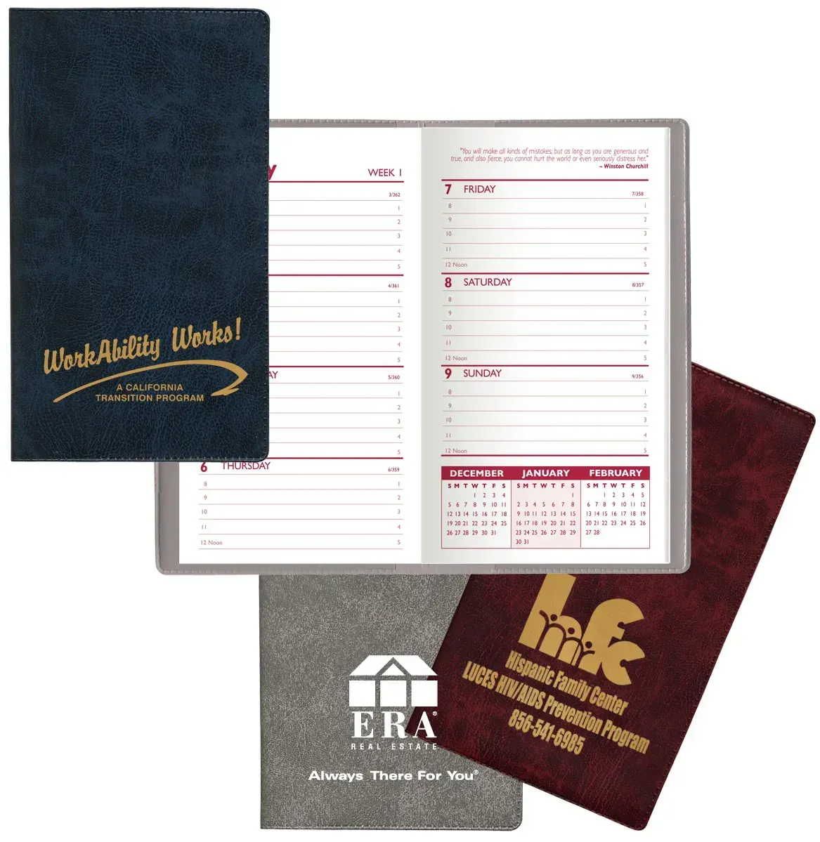 Custom Branded Executive Weekly Planner