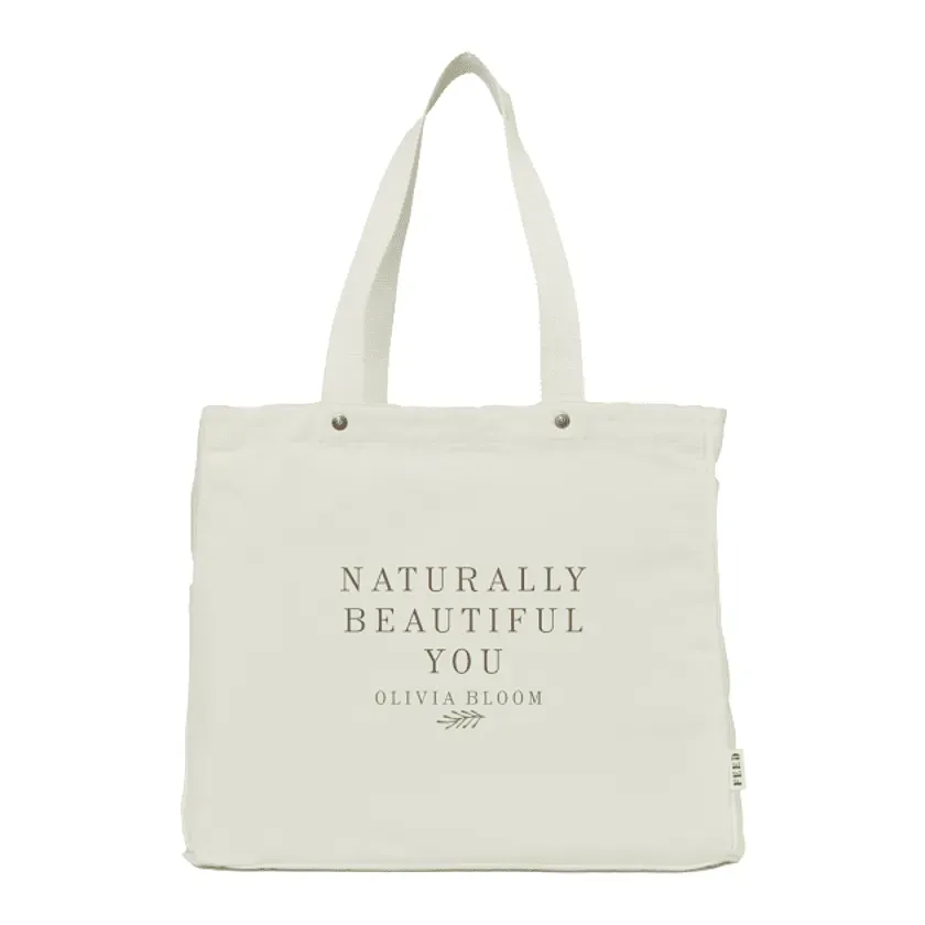 Custom FEED Organic Cotton Rivet Tote