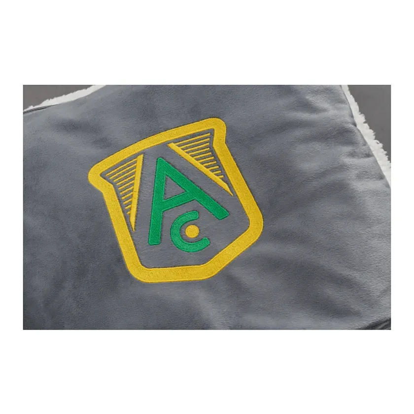 Branded Sherpa on the Go Blanket - Turns Into a Pillow