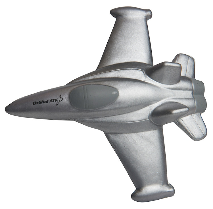 Imprinted Fighter Jet Stress Reliever