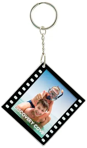 Customized Filmstrip Slip-In Keytag