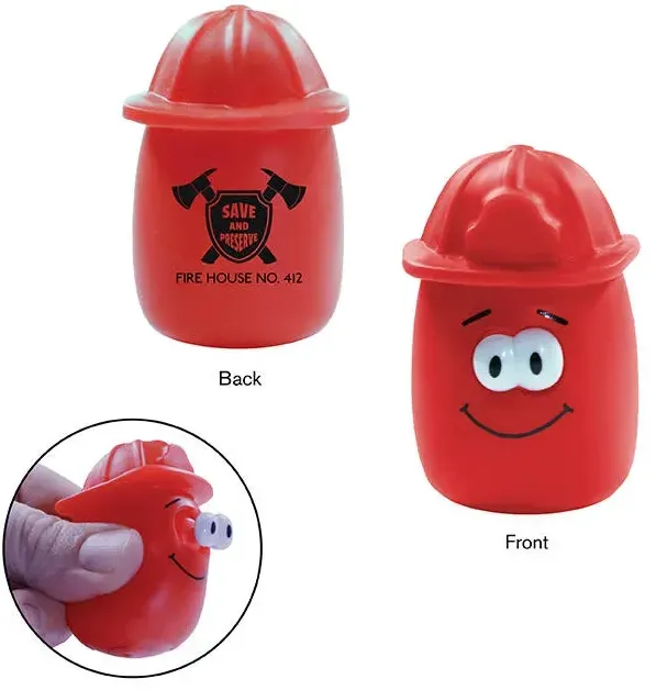 Customizable Fire Chief Eye Poppin' Pal: Fun and Functional Promotional Toy