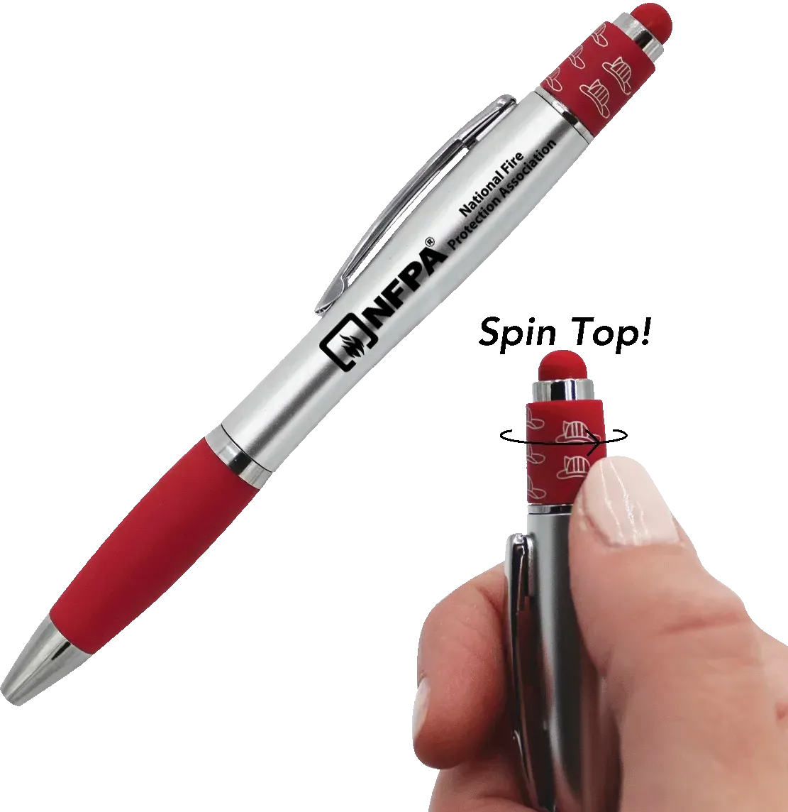 Fire Spin Top Pen/Stylus