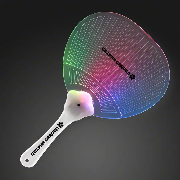 Flashing Fancy Fan with LED Lights