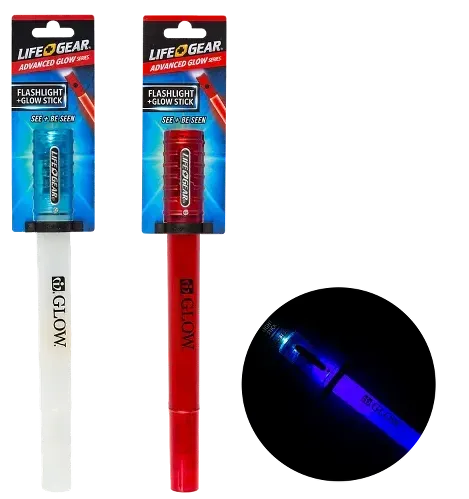 Branded Glow Stick + Flashlight