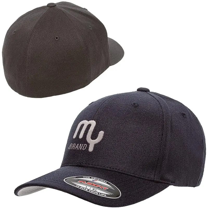 Flexfit Wool Blend Fitted Cap