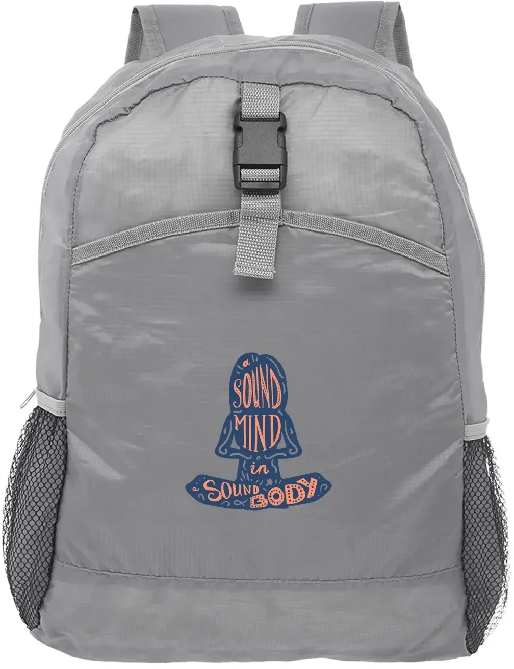 Custom Foldable Backpack - 2-Pack (2 Color)