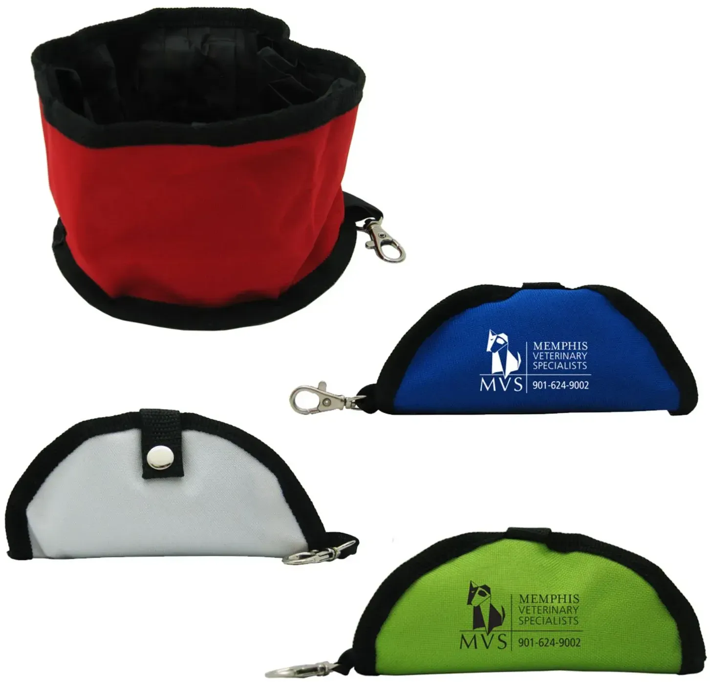 Custom Collapsible Pet Bowl - 40oz