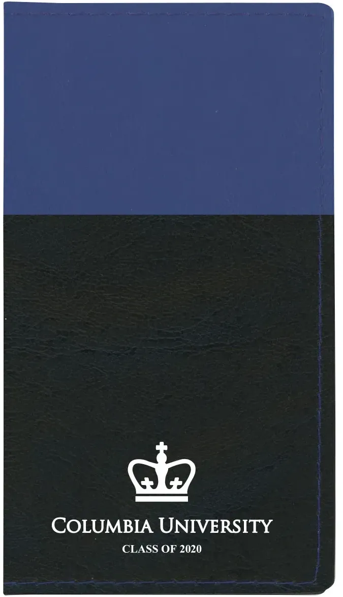 Personalized Custom Logo Branded Planner (Two-Tone Soft Vinyl Cover - France)