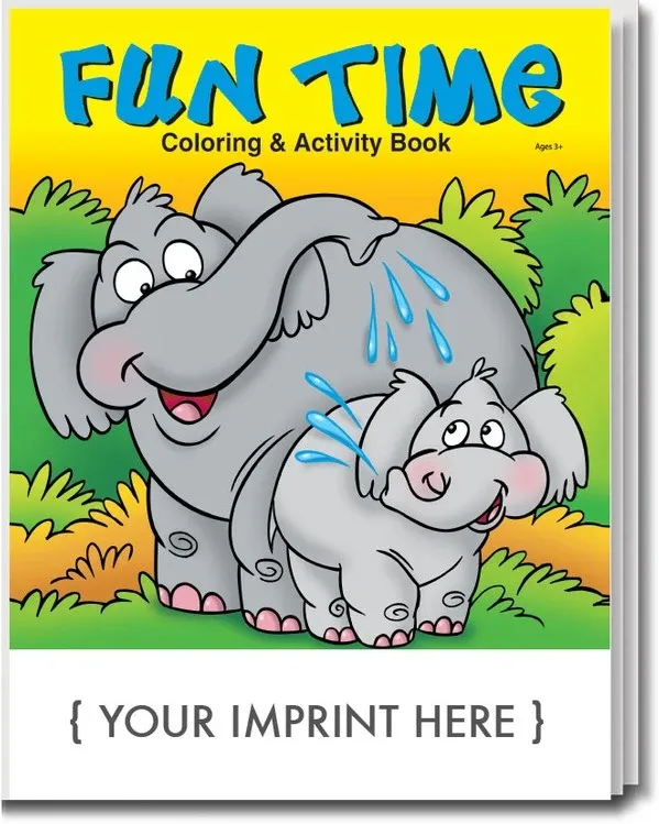 Fun Time Coloring & Activity Book
