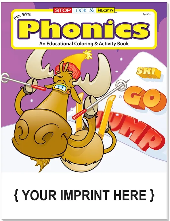 Fun with Phonics Coloring & Activity Book