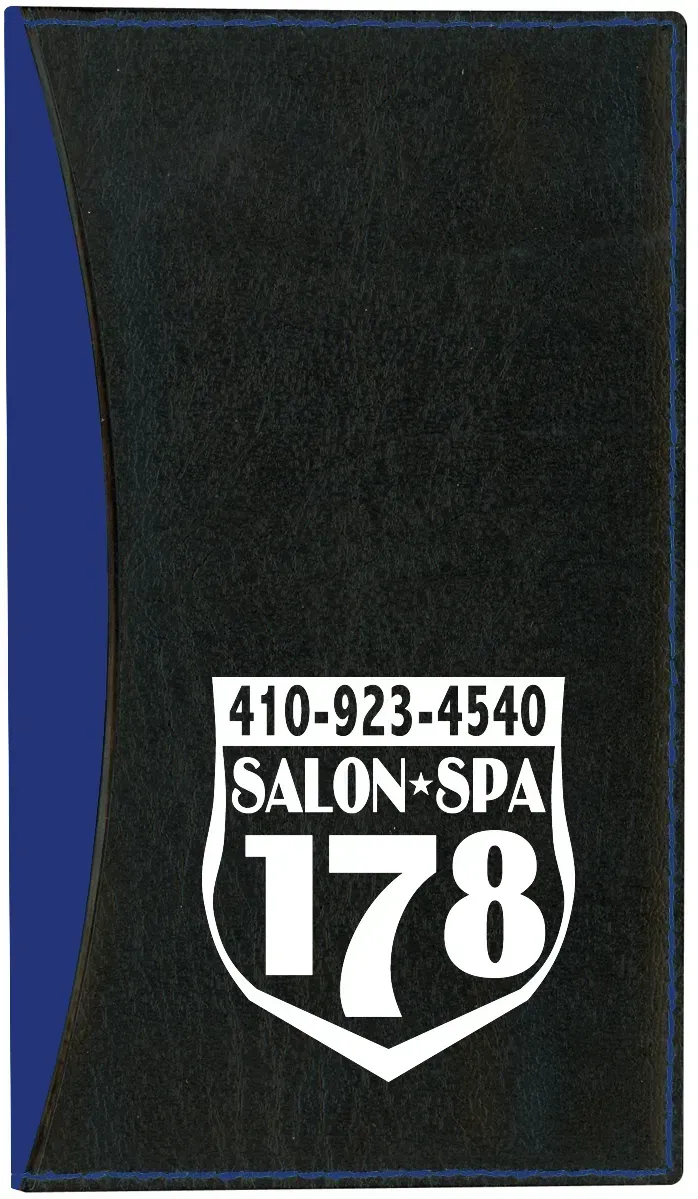 Branded Geneva Monthly Planner with Soft Vinyl Cover