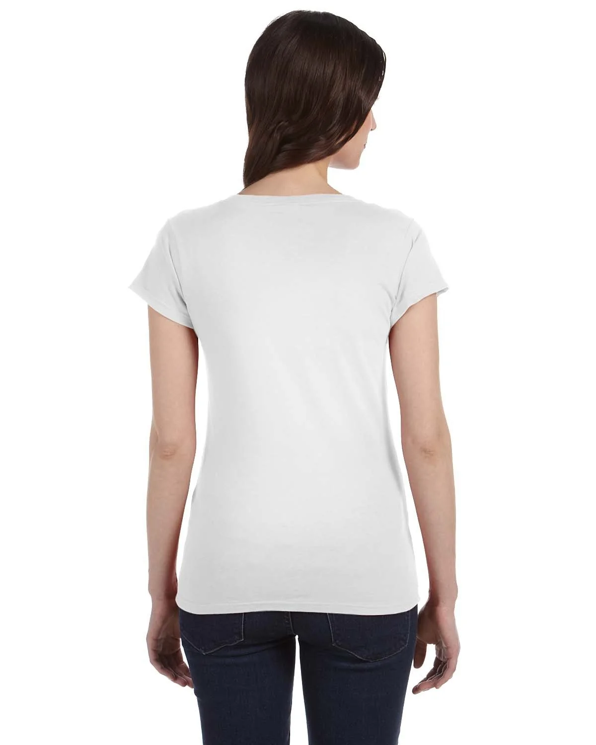 Gildan Ladies' SoftStyle® Fitted V-Neck T-Shirt