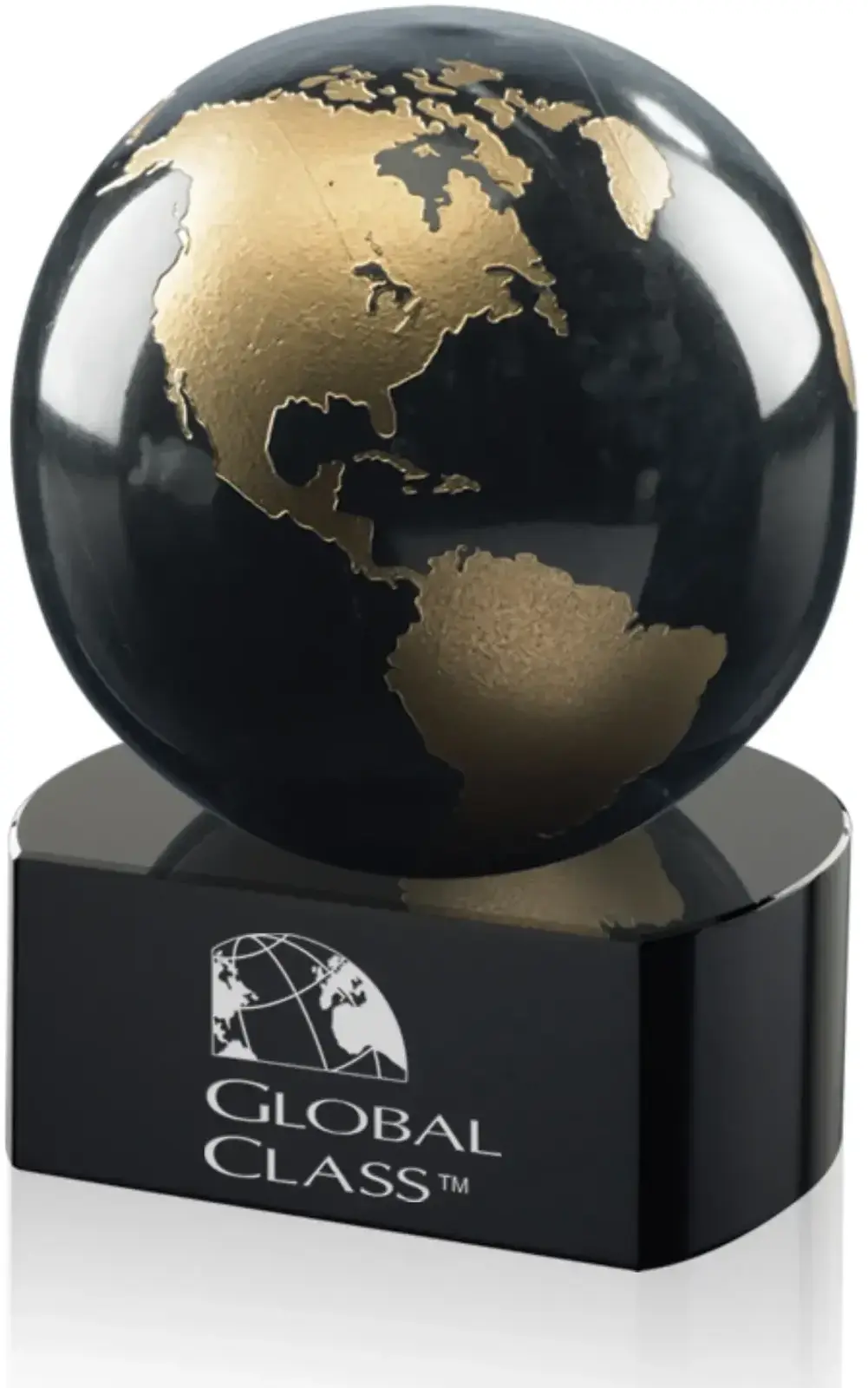 Globe on Crescent