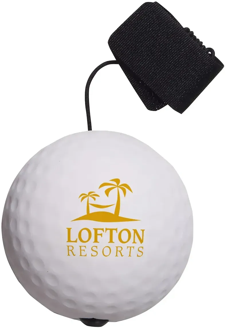 Custom Golf Ball Stress Reliever Yo-Yo Bungee