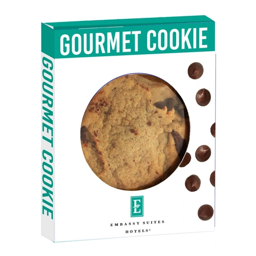 Gourmet Cookies in Elegant Window Box