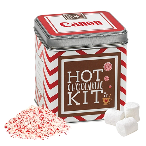 Gourmet Hot Chocolate Gift Set in Tin Box