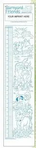 Growth Chart - Barnyard Friends