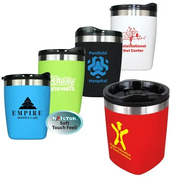 Custom Branded Halcyon Amigo 12oz Tumbler - Promotional Drinkware