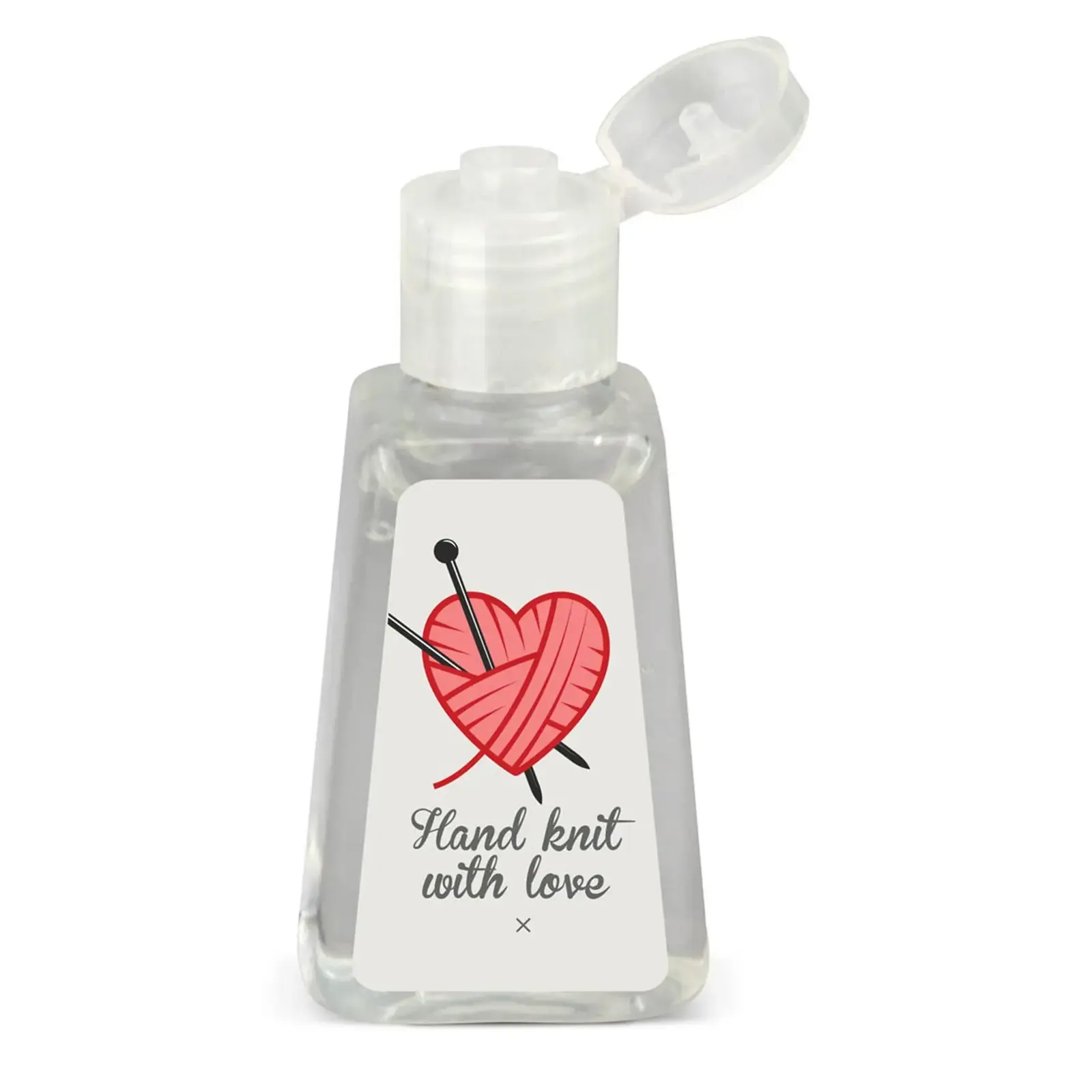 Hand Sanitizer Gel: 1 oz Triangle Bottle