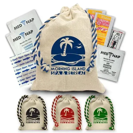 Logo Sun Kit Canvas Tote Bag (5 oz.)