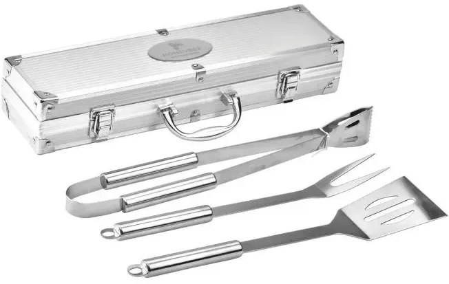 Personalized Hard Case 3 Piece BBQ Set
