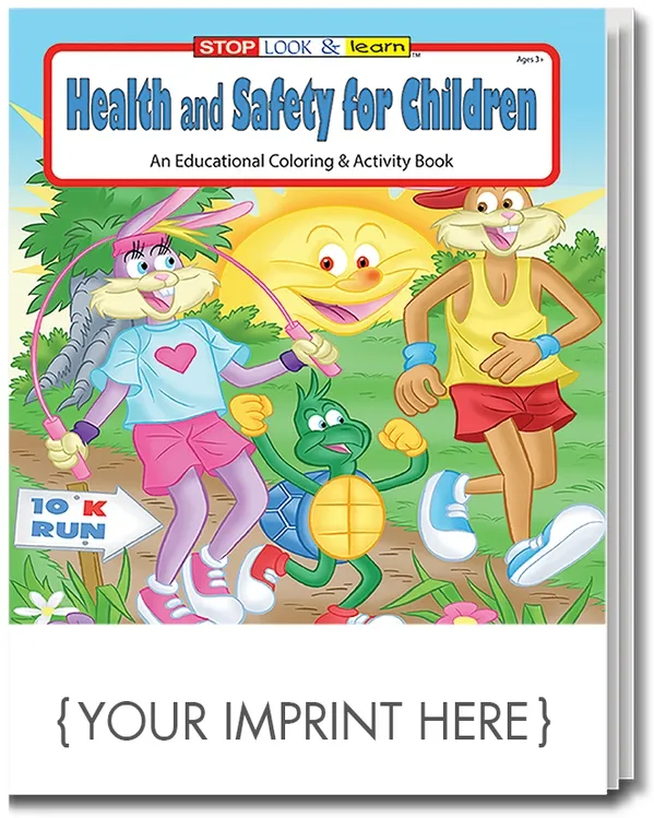 Health and Safety for Children Coloring & Activity Book