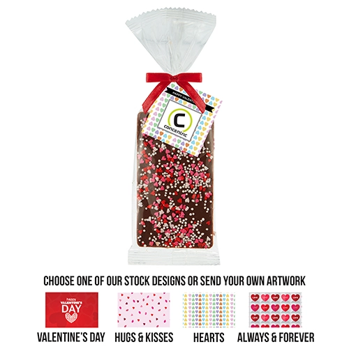 Heartwarming Belgian Chocolate Bar Gift Bag