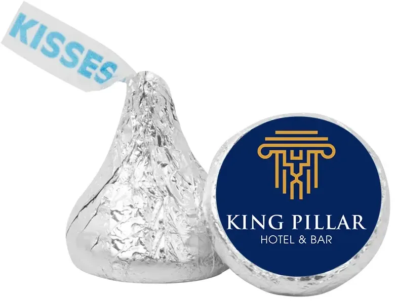 Customized Hershey Kiss Singles