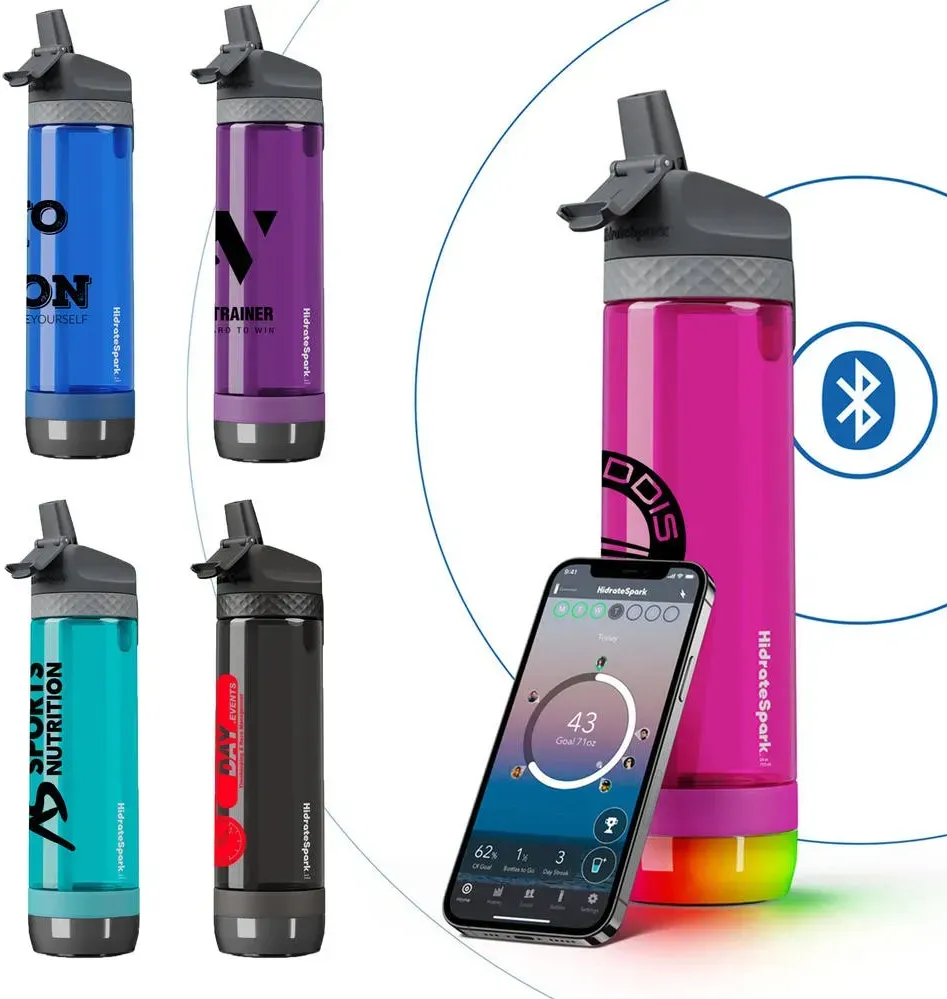 HidrateSpark® PRO 24 oz. Tritan with Straw Lid