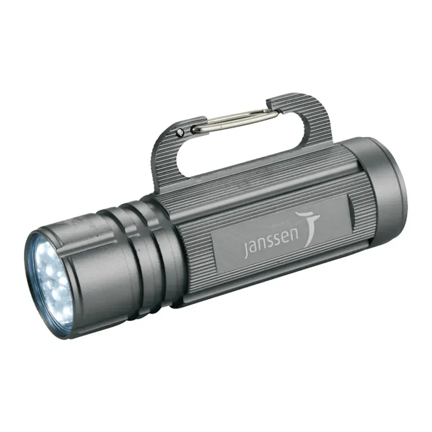 Branded High Sierra Carabiner Hook Flashlight