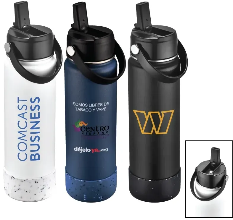 Branded Vacuum Water Bottle - 27oz.